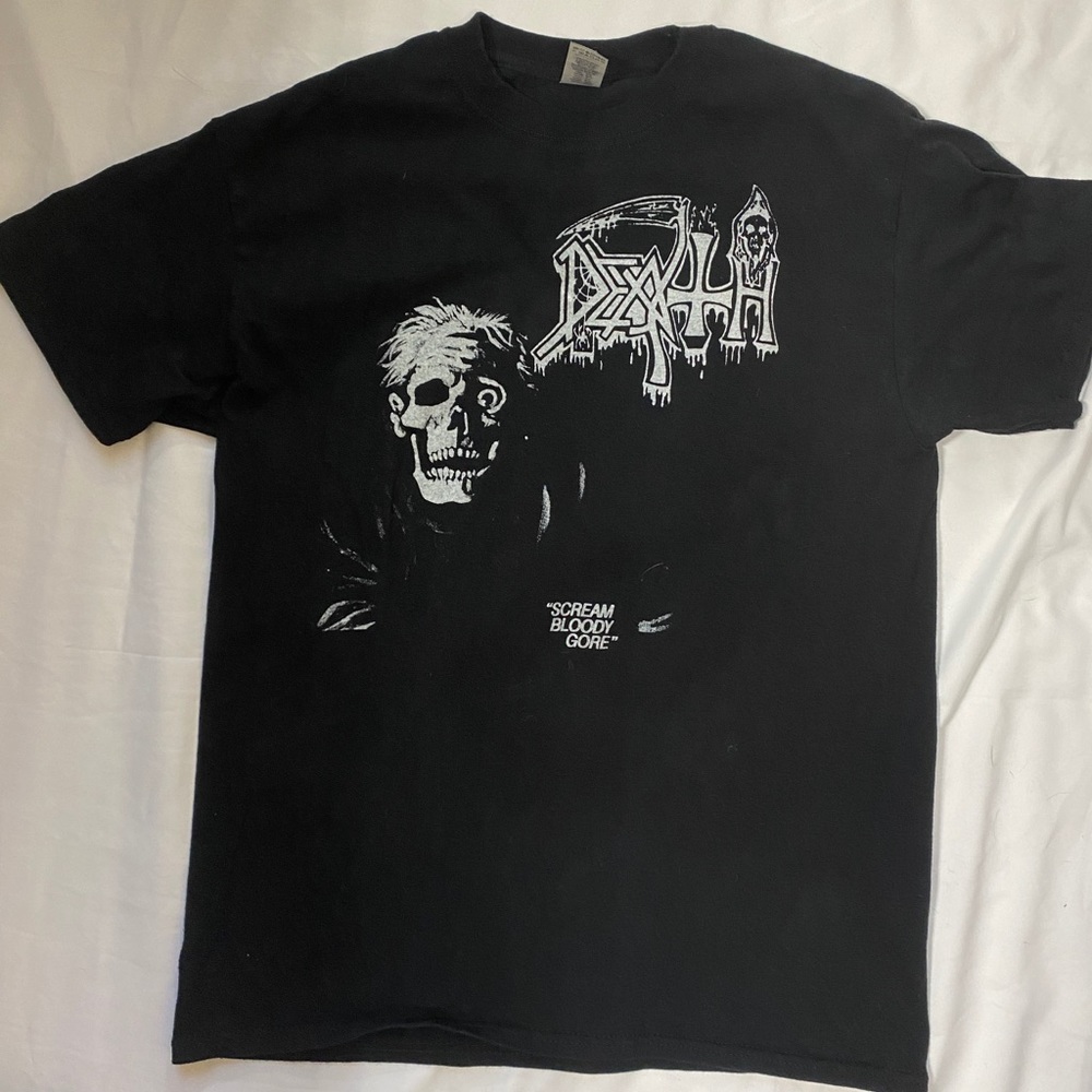Death Scream Bloody Gore metal band Tee